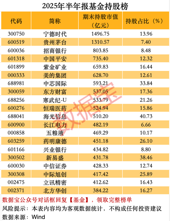 社保连续重仓超5年股曝光！一批科技巨头获基金大举加仓